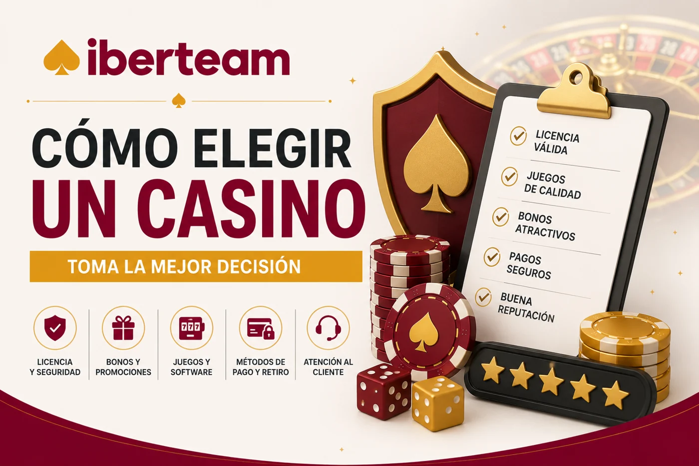 Cómo elegir un casino online seguro: 6 claves